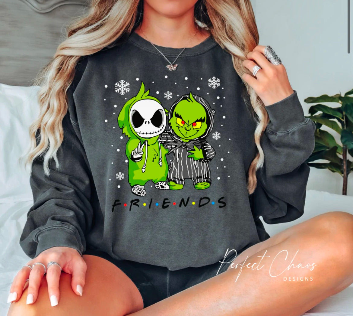 Friends Green Man + Skull