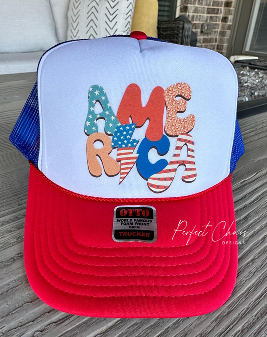 America Groovy Hat