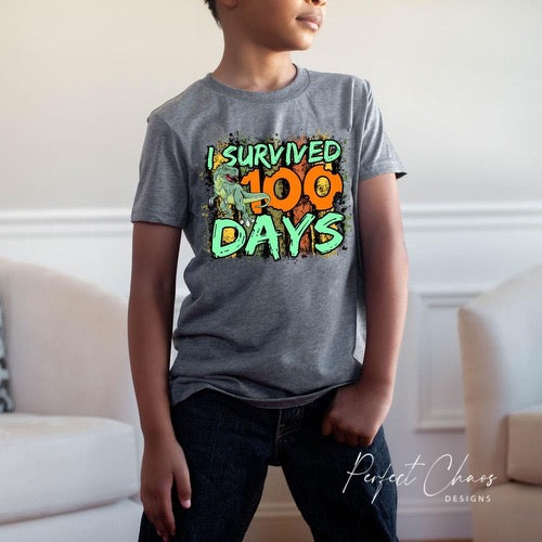 I survived 100 days of school