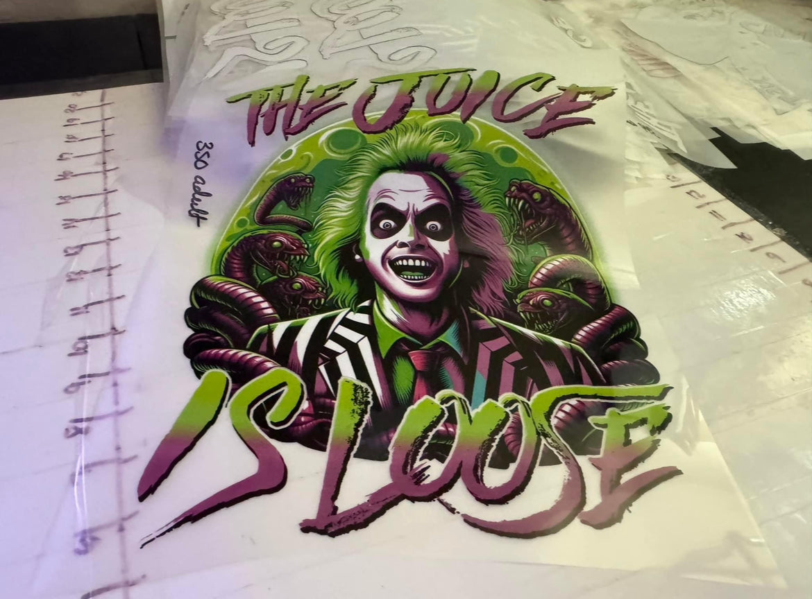 The juice is loose