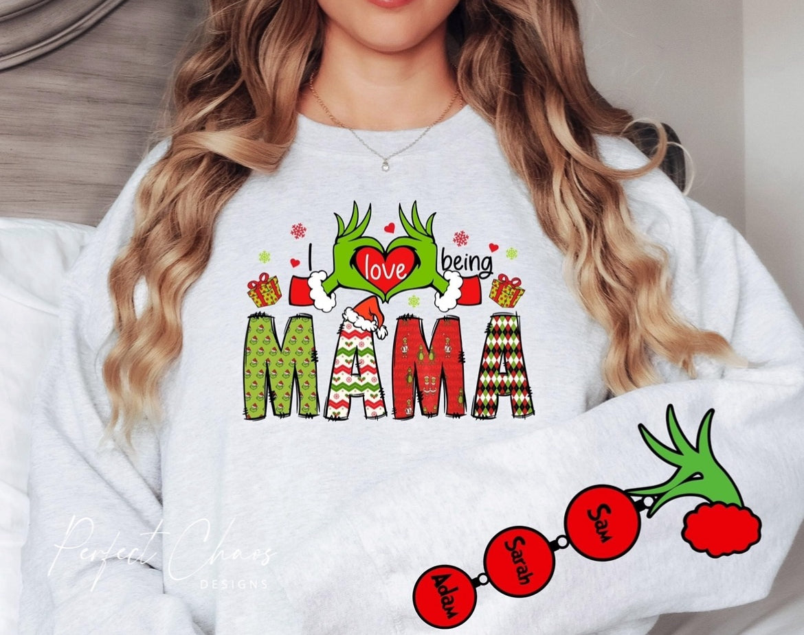 I love being - Christmas Custom Names