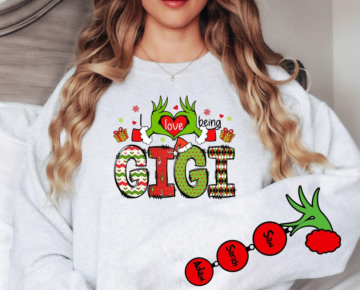 I love being - Christmas Custom Names
