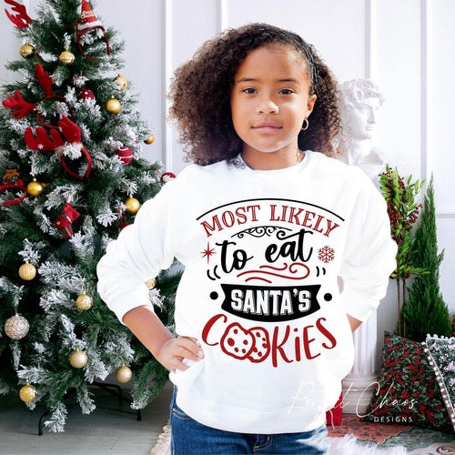 Most likely to eat Santa’s cookies