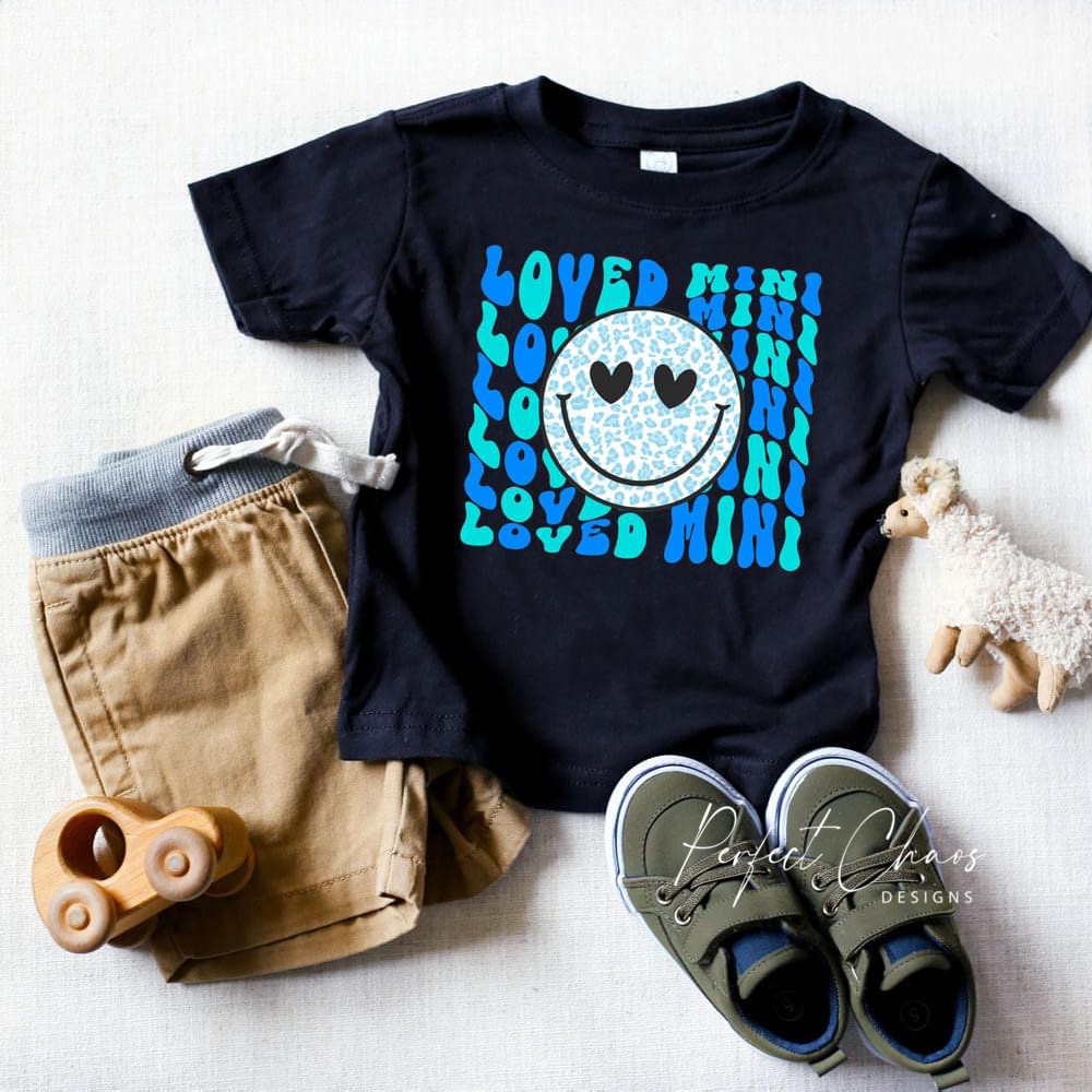 Loved Smiley Face Mama / Mini - Boy