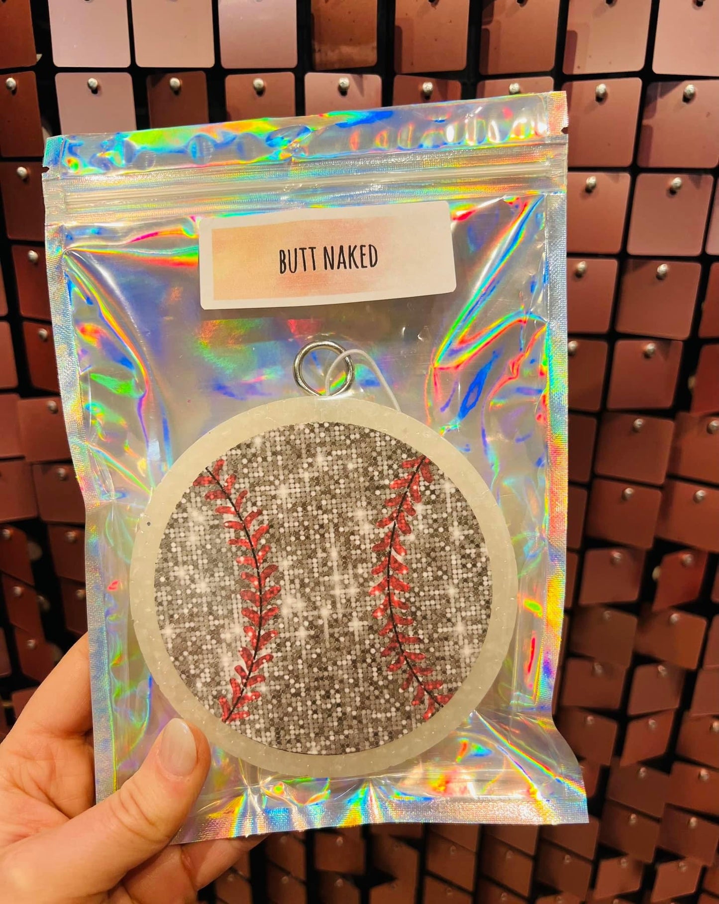 Disco Baseball + Softball Car Freshies