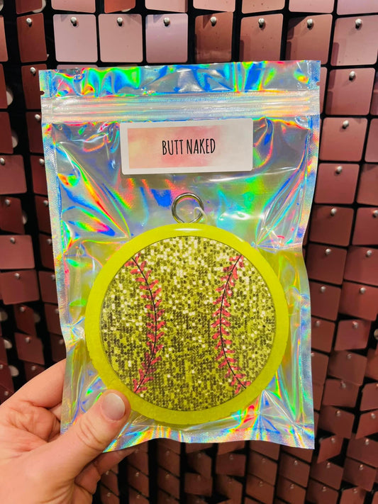 Disco Baseball + Softball Car Freshies