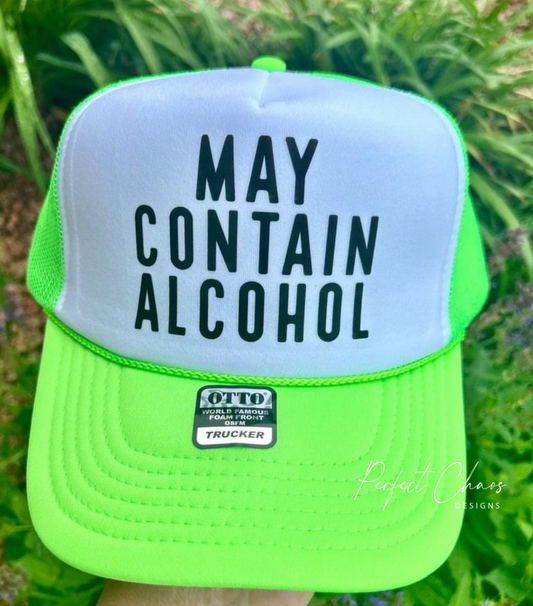May Contain Alcohol Hat
