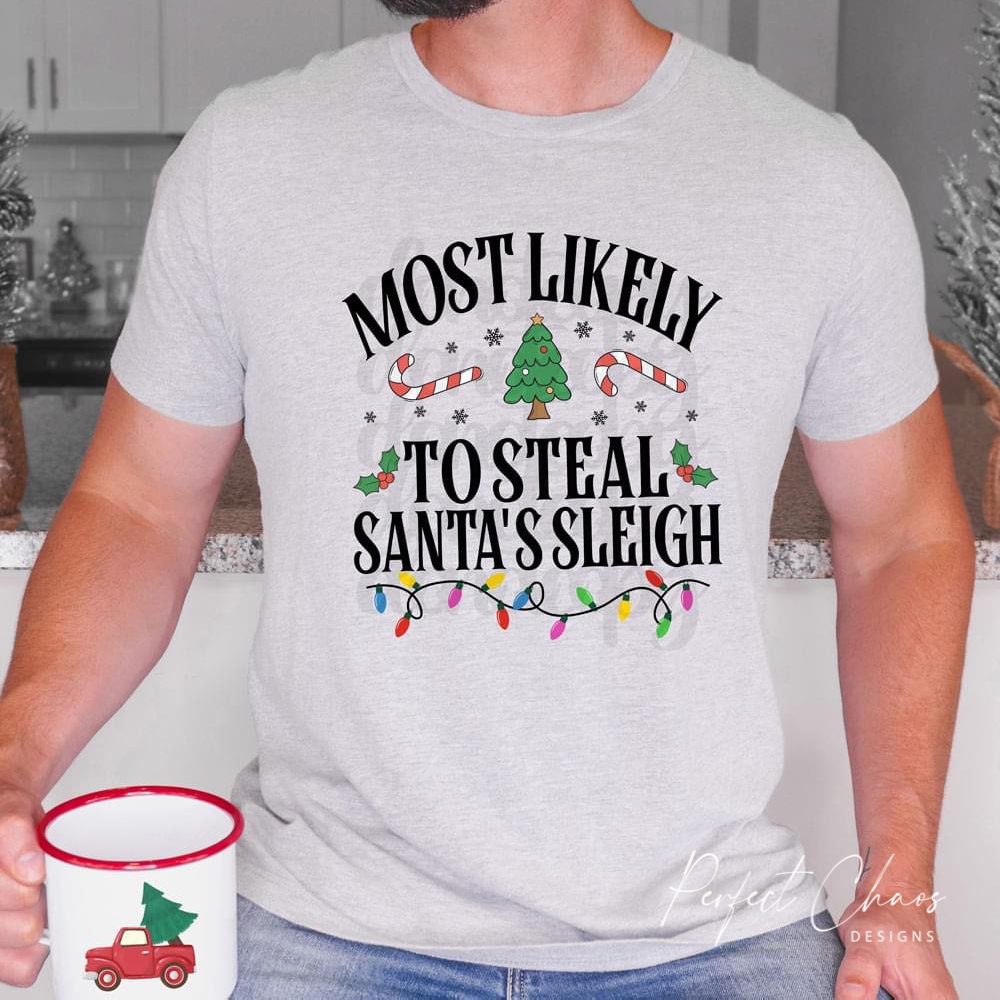 Most Likely Christmas Family Shirts
