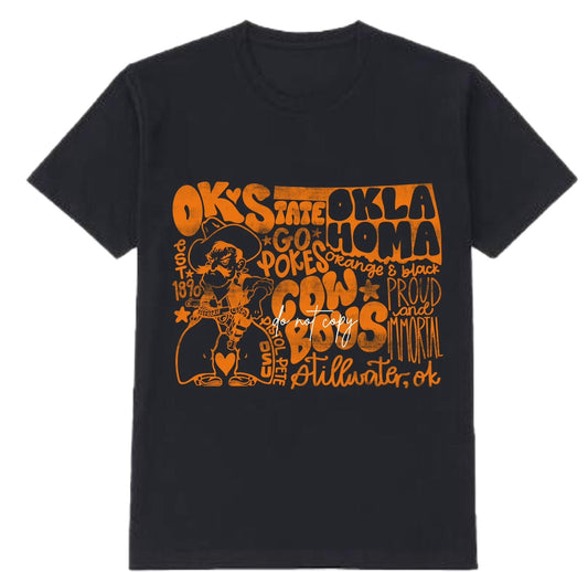 Cowboys Orange and Black