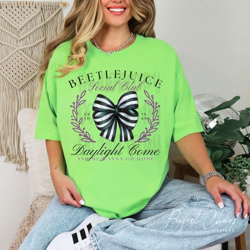 Beetlejuice social club