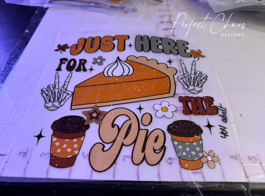 Just here for the pie