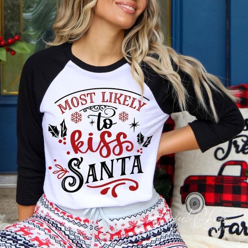 Most likely to kiss Santa
