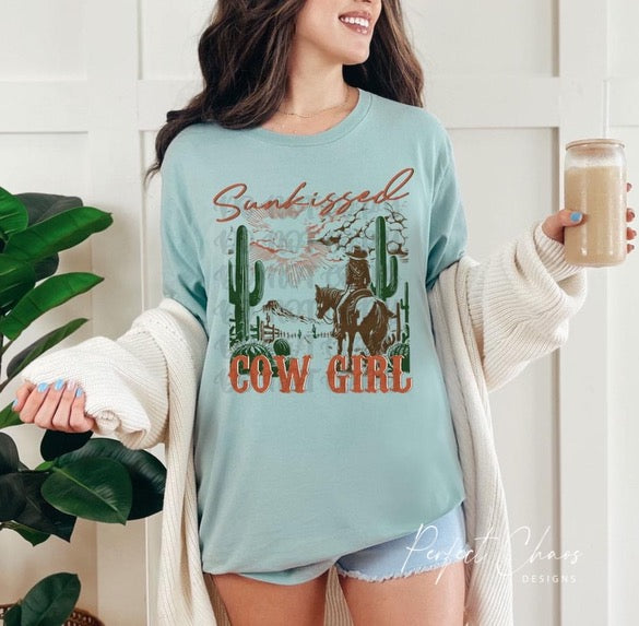 Sun kissed cowgirl