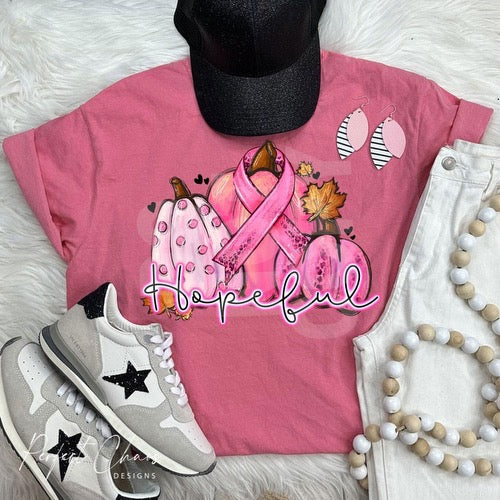Hopeful pink pumpkins