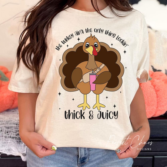 The Turkey ain't the only thing lookin thick & juicy