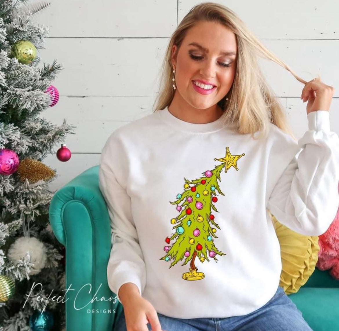 Slanted Star Christmas Tree