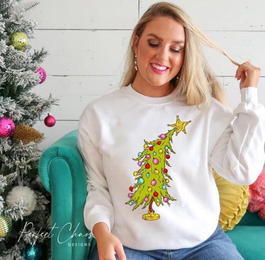 Slanted Star Christmas Tree