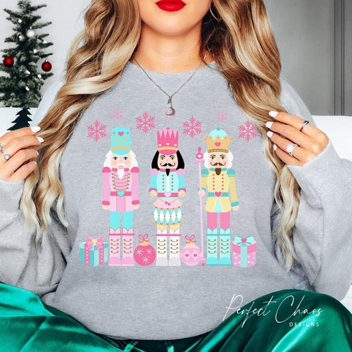 Colorful nutcrackers