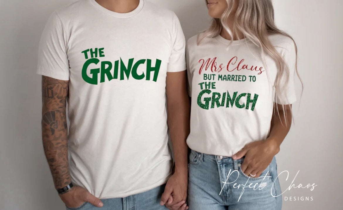 Mrs Claus + The Grinch