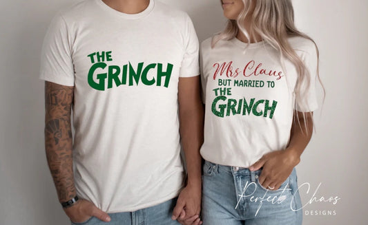 Mrs Claus + The Grinch