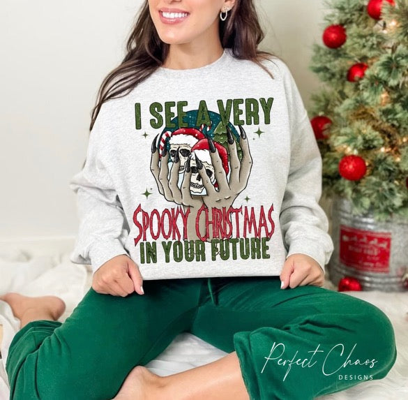 I see a very spooky Christmas In Your future