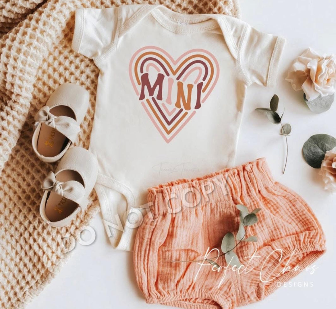 Mama + Mini Heart