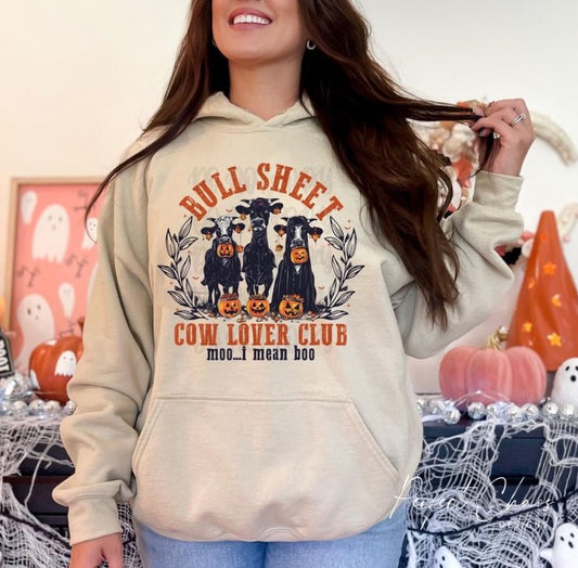 Bull sheet cow lover club