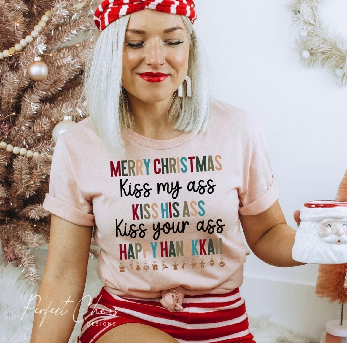 Merry Christmas kiss my ass kiss his ass kiss your ass happy kanaka