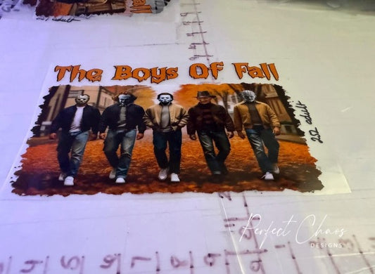 The boys of fall