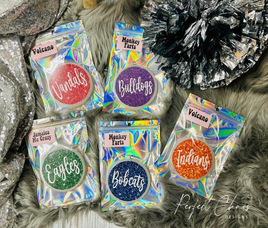 Custom Glitter Name Freshies