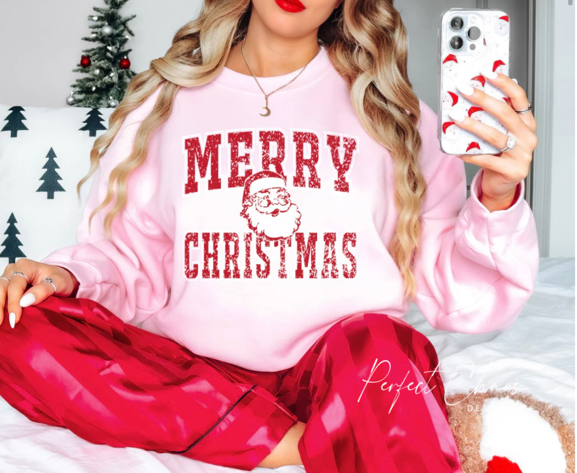 Merry Christmas Distressed