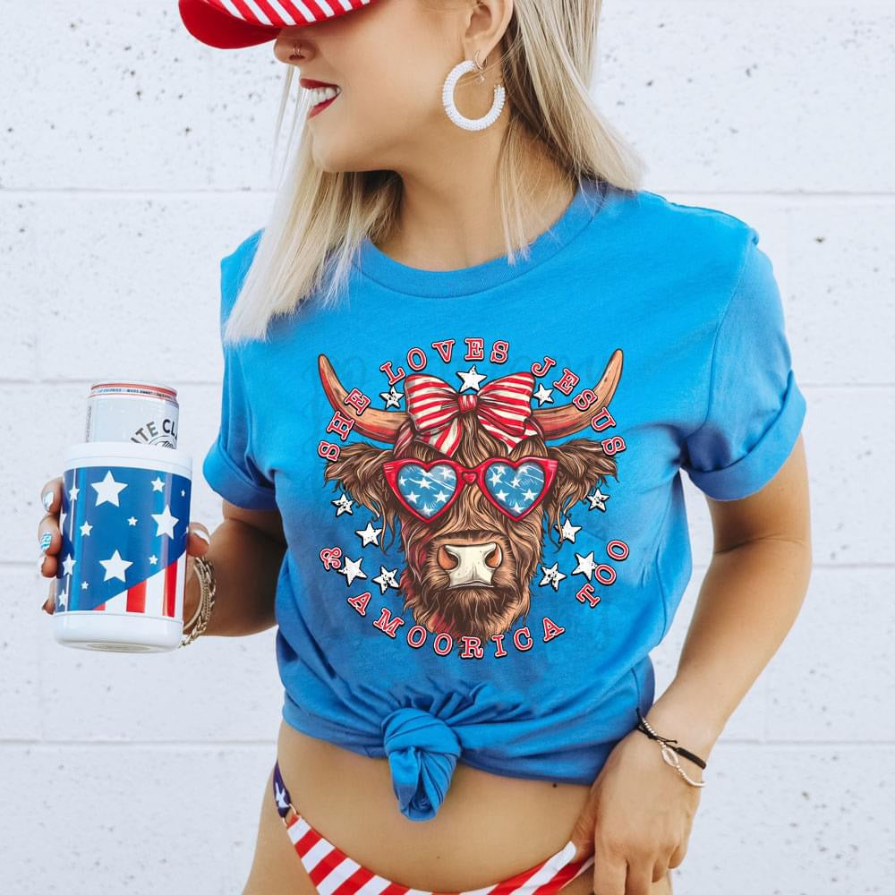 She loves Jesus and America too