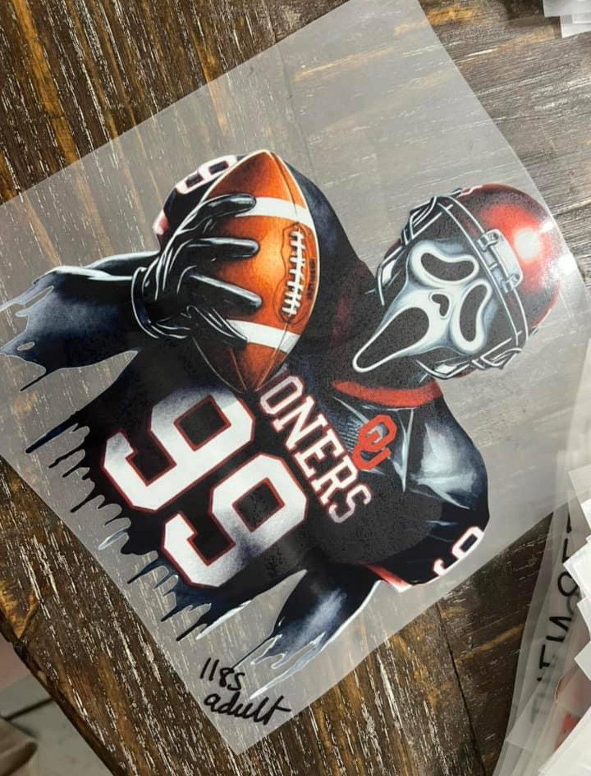Scream Football Player