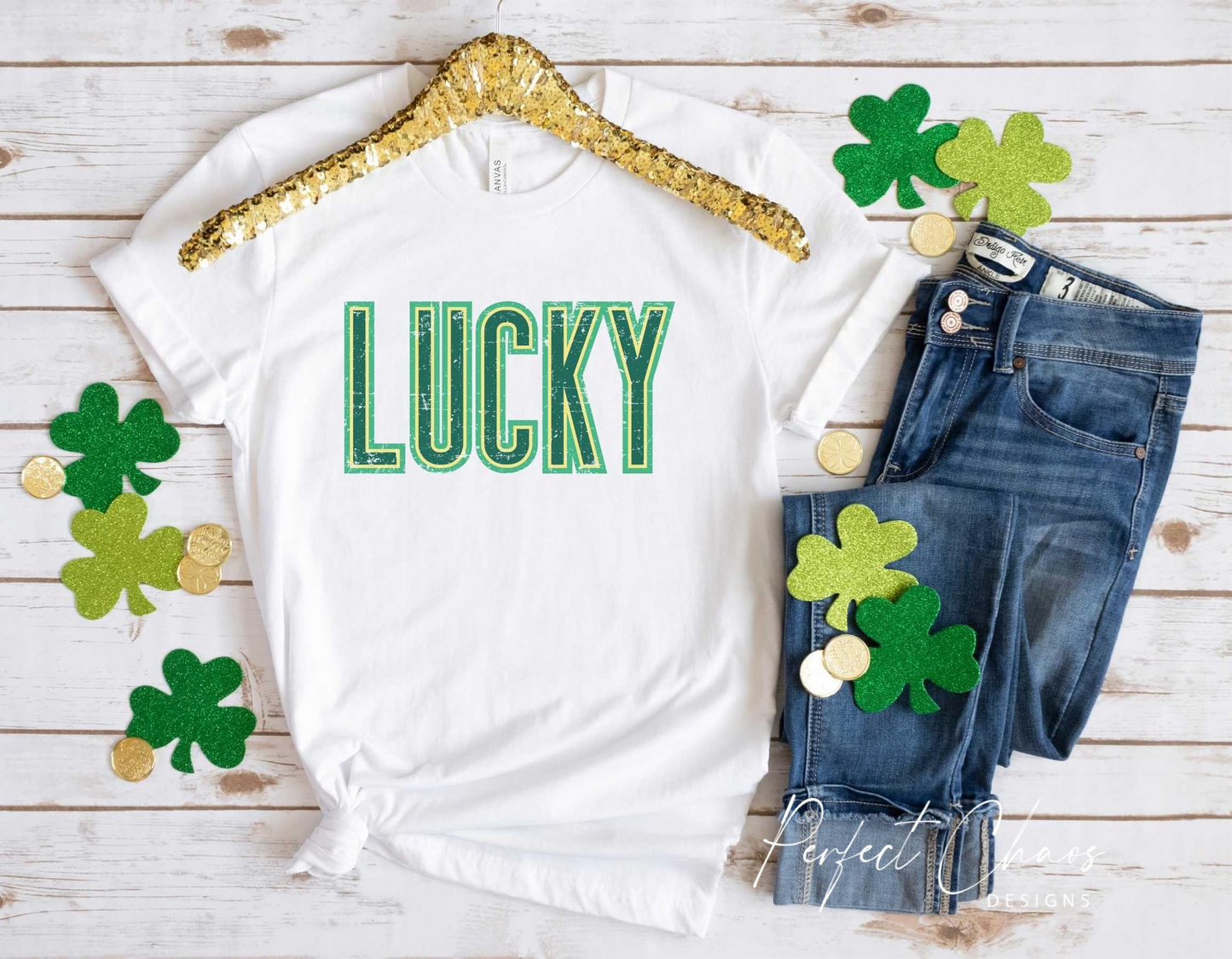 Lucky Distressed