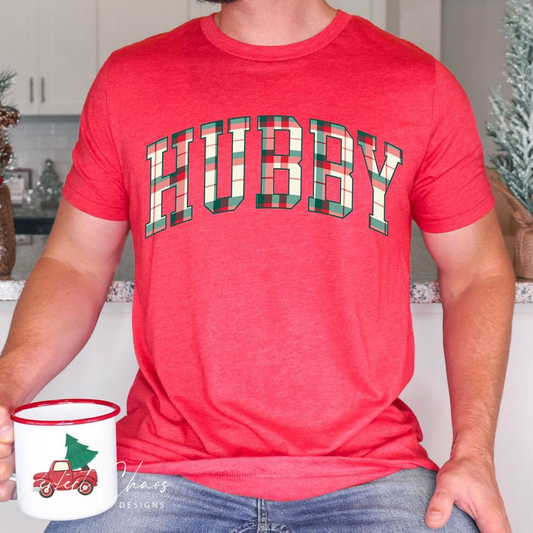 Hubby Christmas Plaid