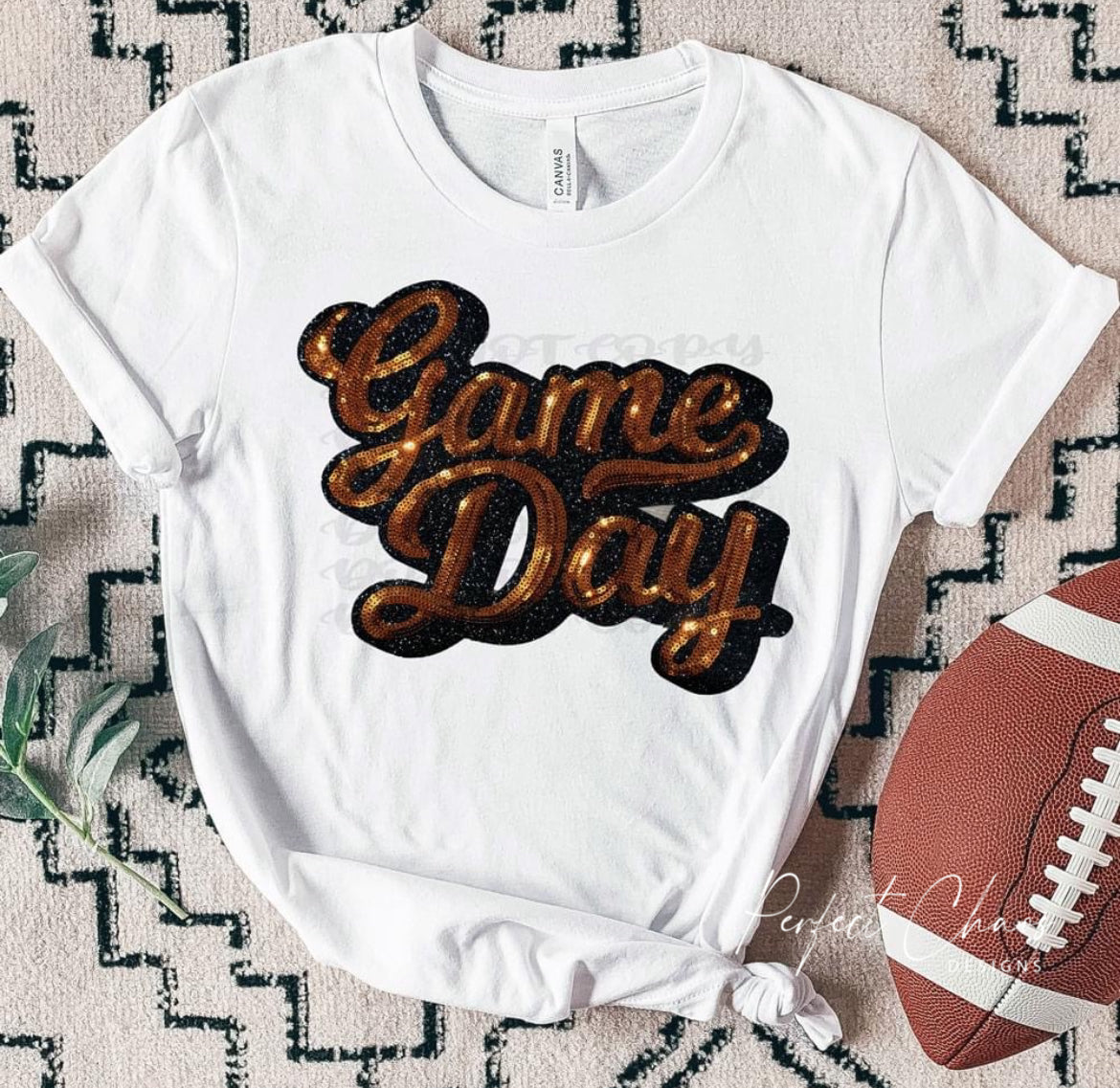 Game Day Sequin Look