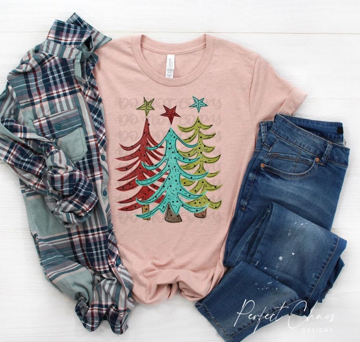 Christmas Trees - Different Patterns