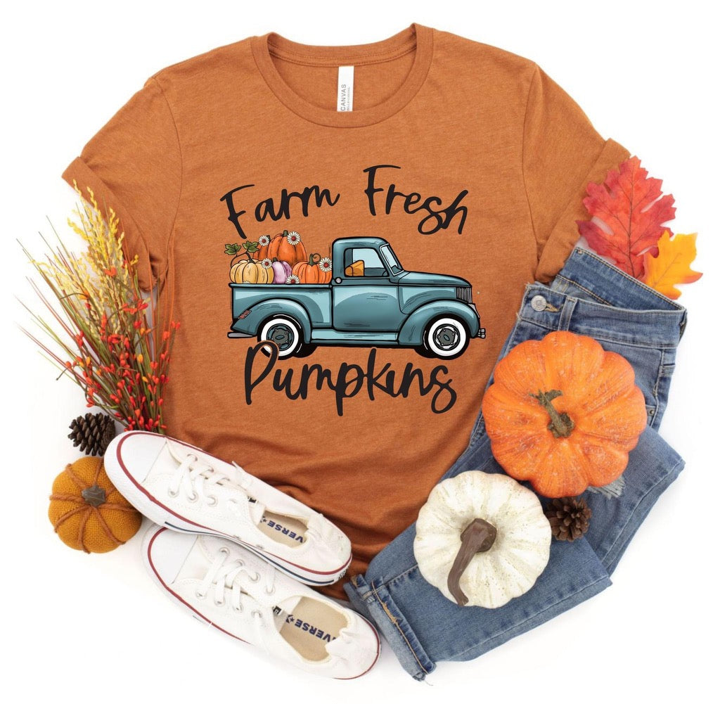 Farm fresh pumpkins