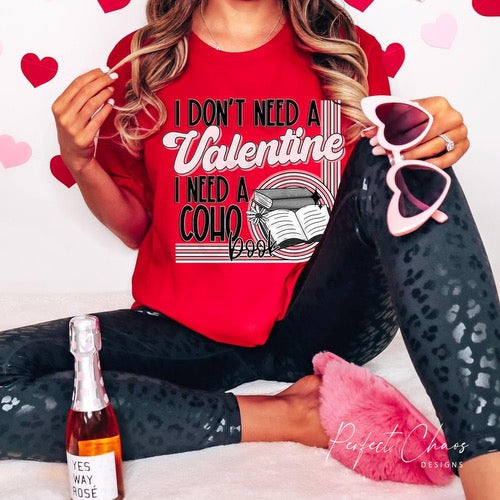 I don’t need a valentine I need a book
