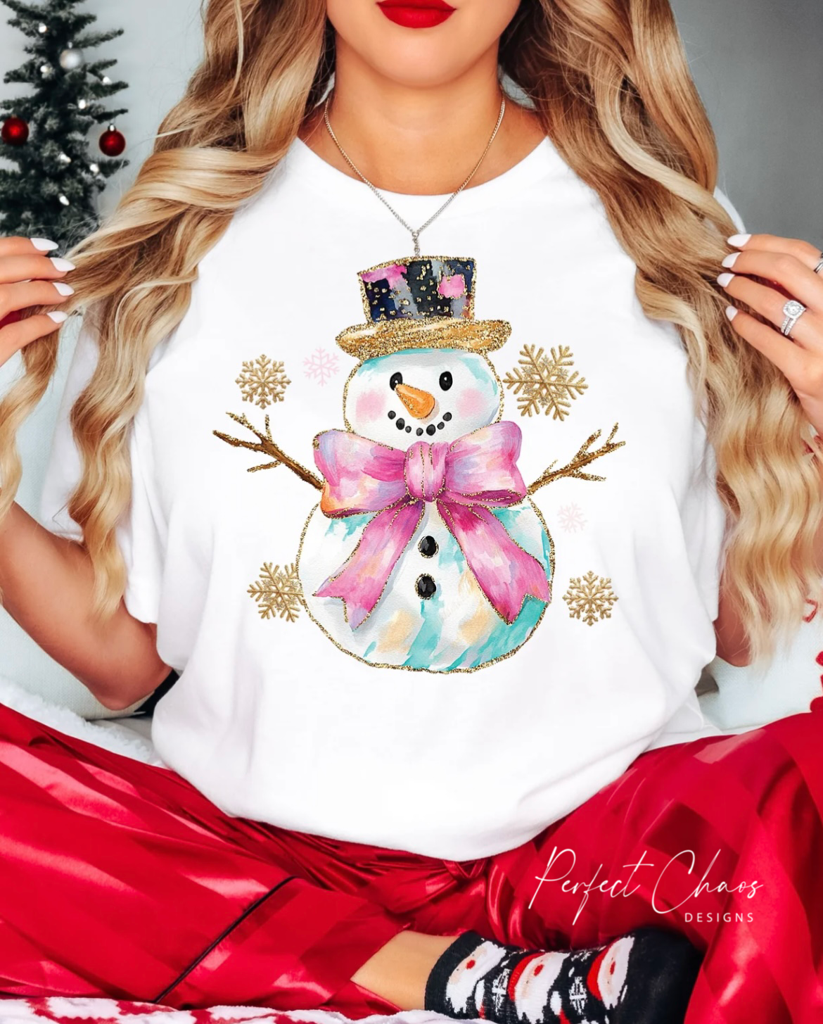 Snowman + Snowflakes