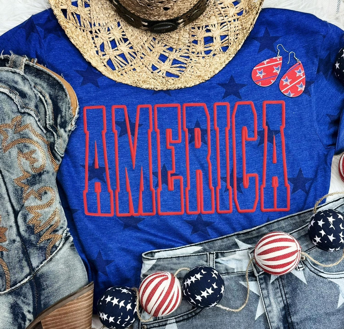 America Red Puff