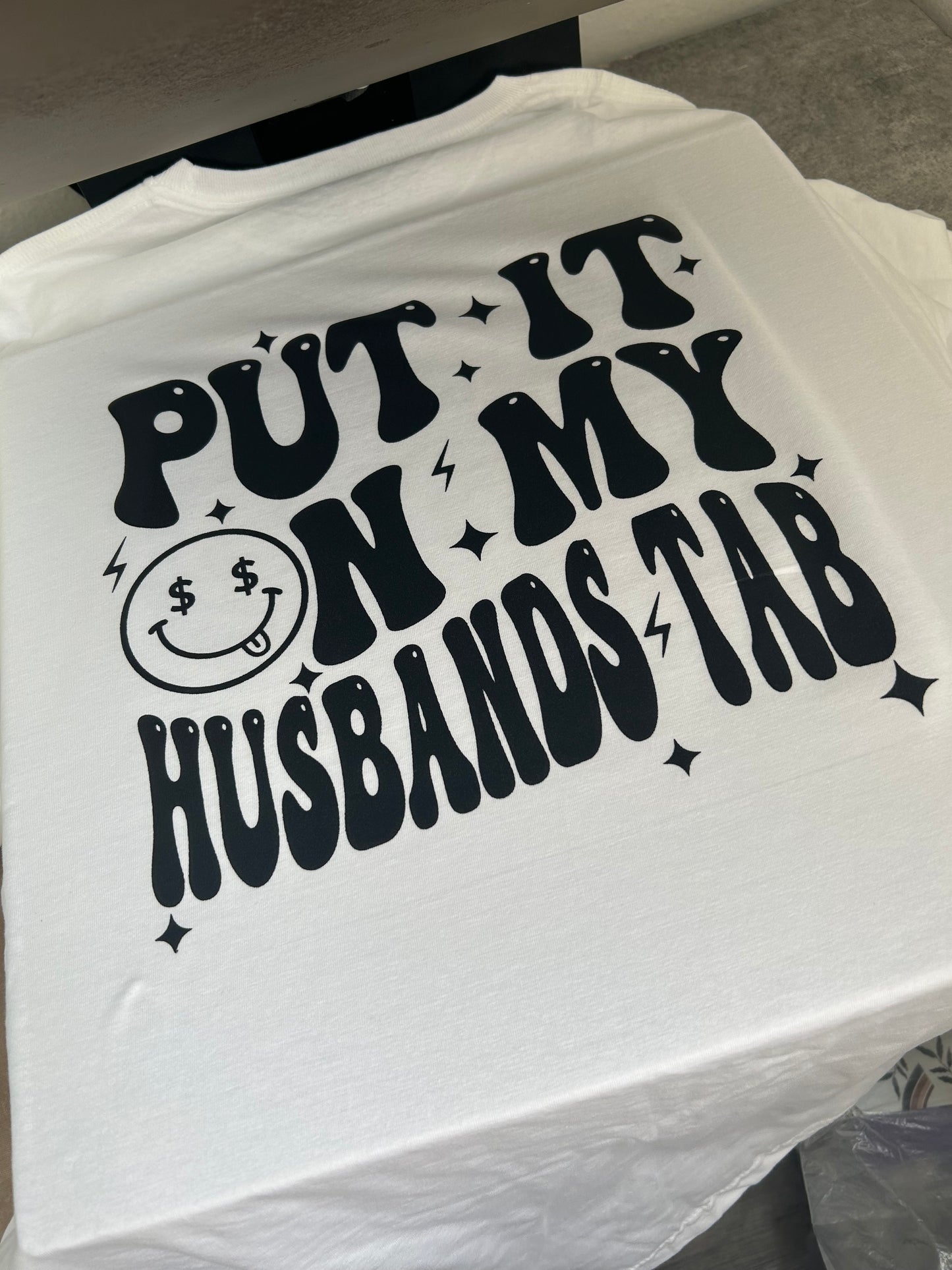 Put it on My Husband's Tab