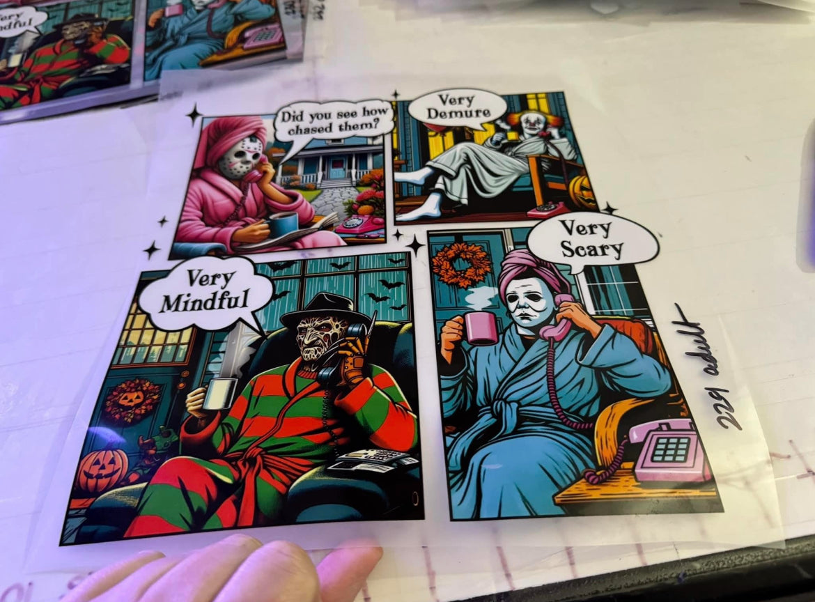 Killer comic book