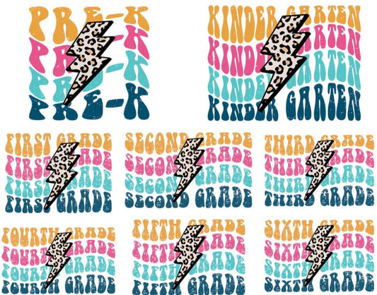 Leopard Lightning Bolt Grade