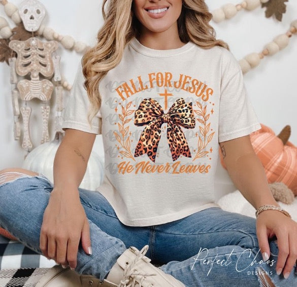 Fall for Jesus leopard