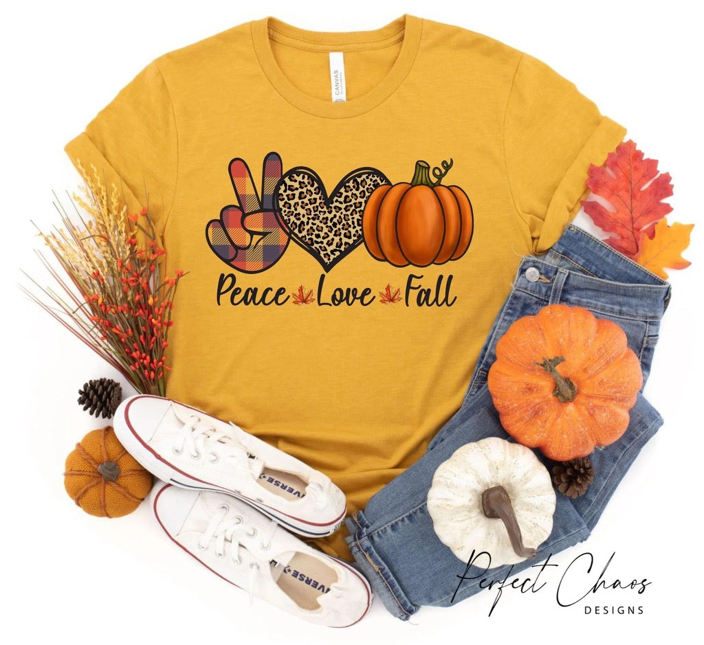 Peace love fall