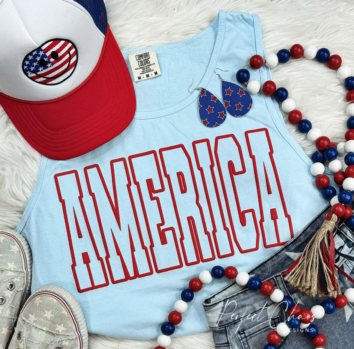 America Red Puff