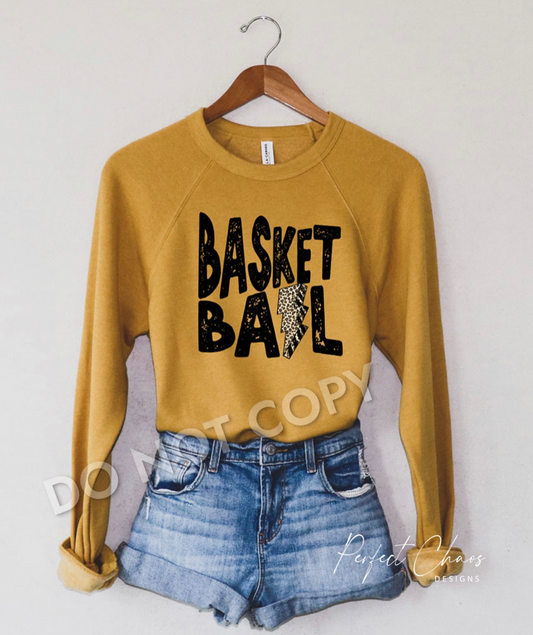 Basketball Leopard Bolt