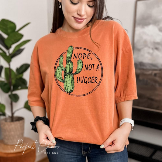 Nope, Not a Hugger