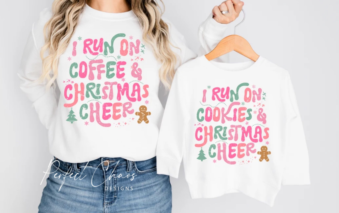 I Run on Coffee & Christmas Cheer